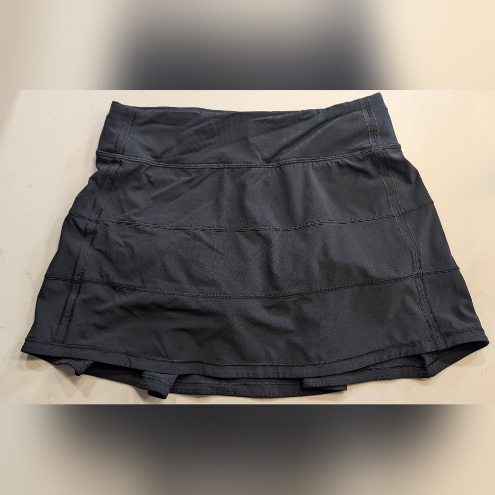 Lululemon Black Pace Rival Skort - 4 Tall